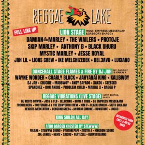 Reggae Vibrations stage @ Reggae Lake festival